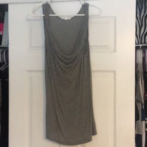 Forever 21 gray cowl neck tank top